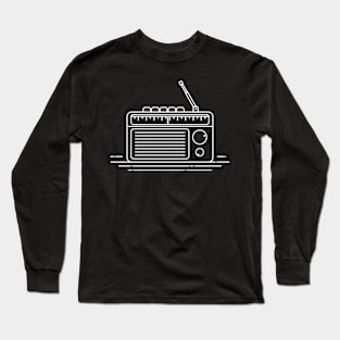 Vintage radio Long Sleeve T-Shirt